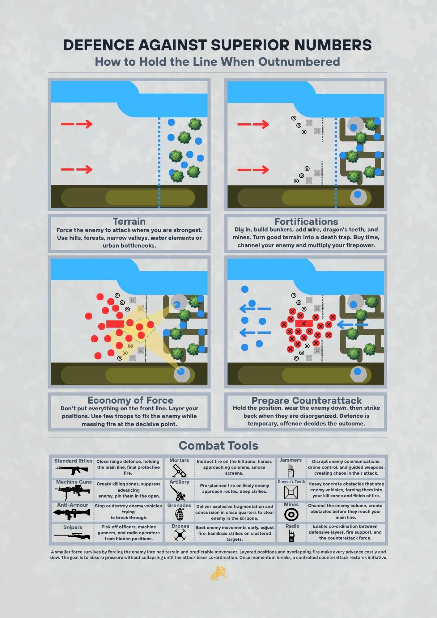 Defence Against Superior Numbers | Digital Download