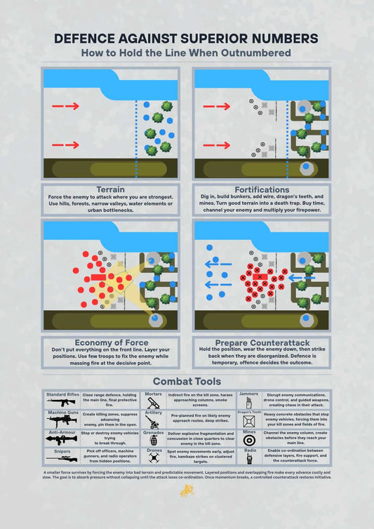Defence Against Superior Numbers | Digital Download