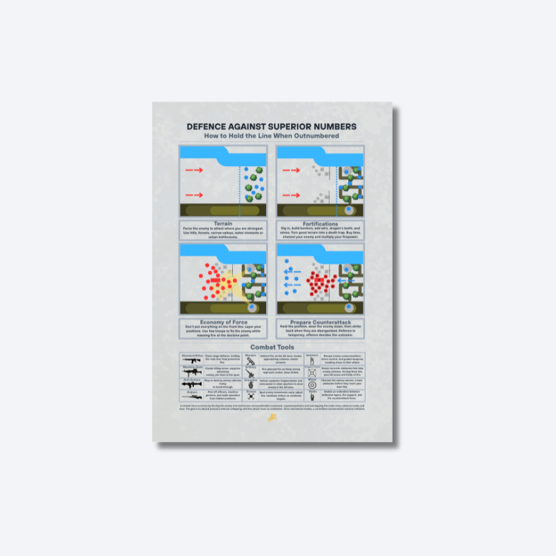 Defence Against Superior Numbers | Digital Download